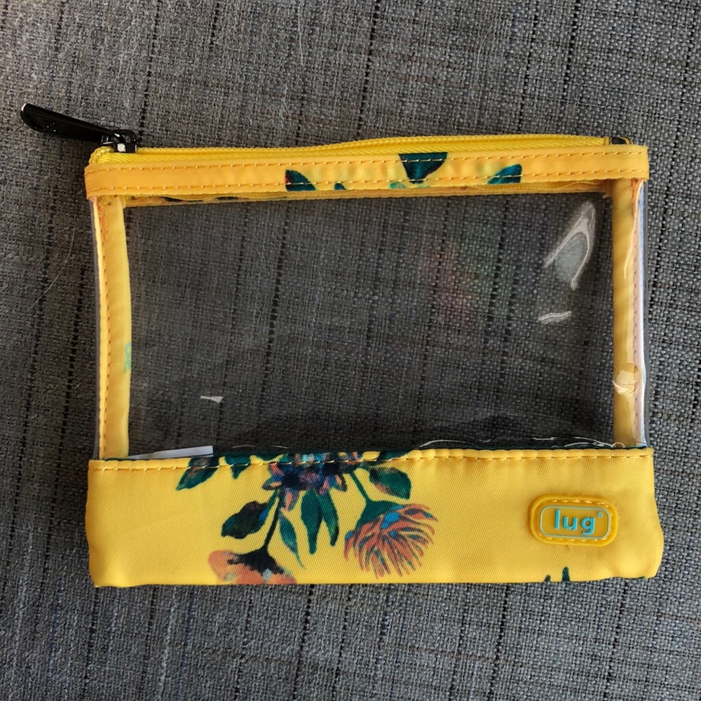 Bouquet Yellow Lug Clear View Envelope